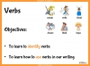 Verbs - Year 5 and 6 Teaching Resources (slide 2/28)